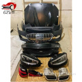S-Class W221 iliyorekebishwa kuwa W223 BodyKit